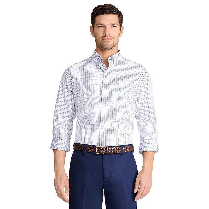 Mens IZOD Classic Button-Down Shirt Drk Purple product image