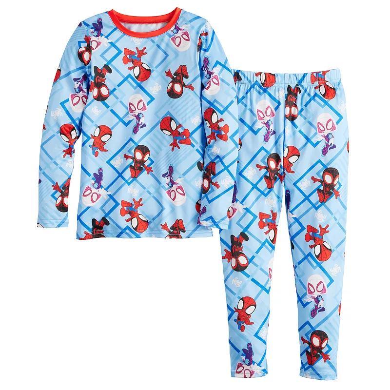 Toddler Boy Cuddl Duds Spider-Man 2-Piece Base Layer Set, Toddler Boys Product Image