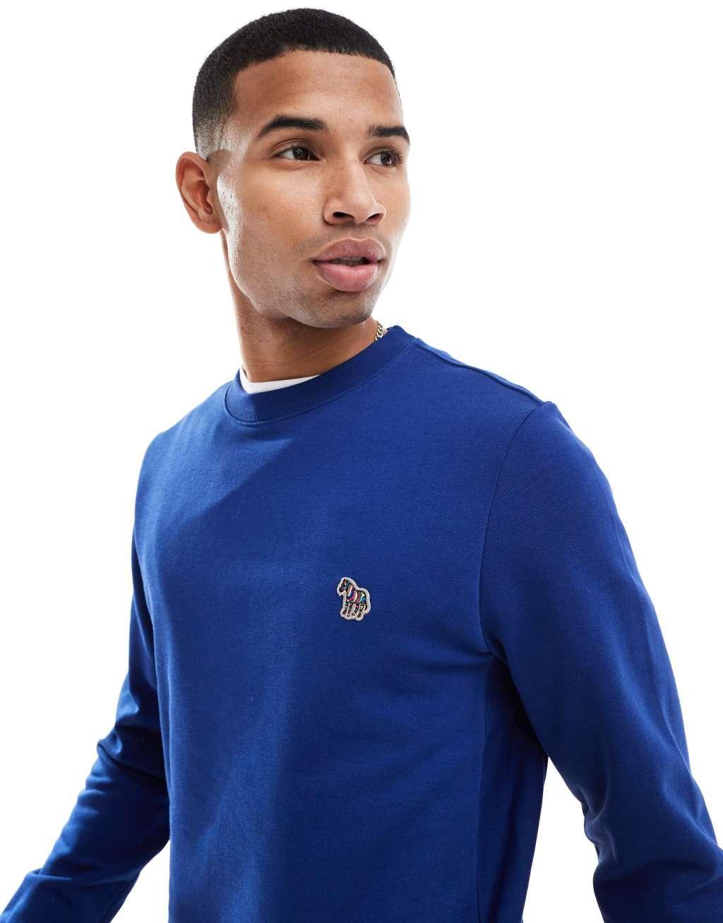 PS Paul Smith regular fit logo sweatshirt in navy Product Image