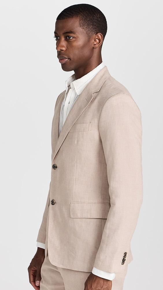 Club Monaco Tech Linen Suit Blazer | Shopbop Product Image