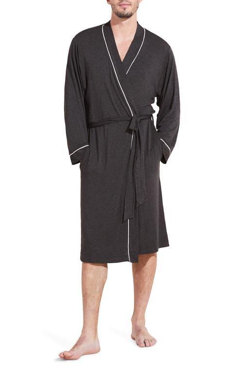 Eberjey William Lightweight Jersey Knit Robe Product Image