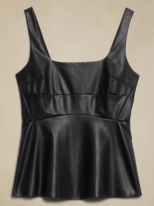 Vegan Leather Tank Product Image