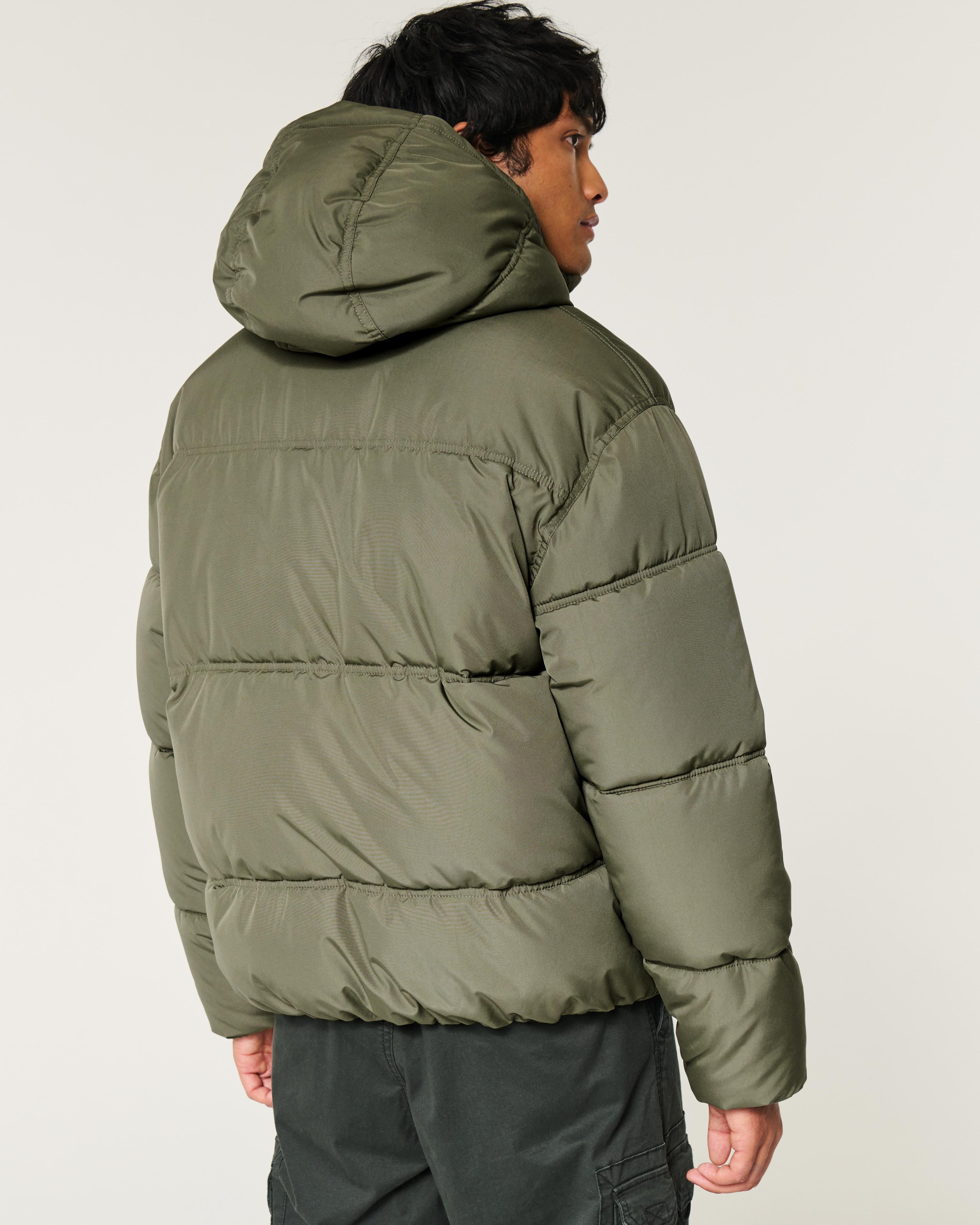 Faux Fur-Lined Puffer Jacket Product Image