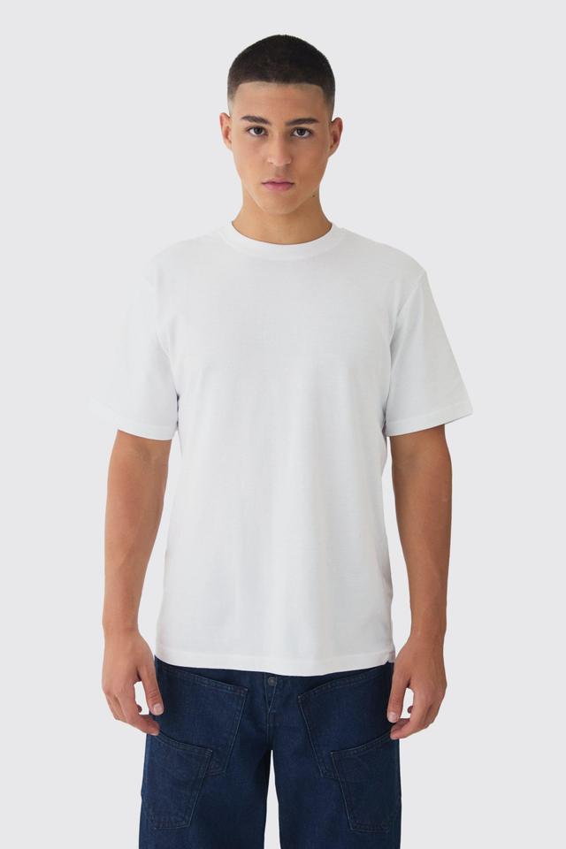 Basic Crew Neck T-shirt | boohooMAN USA Product Image