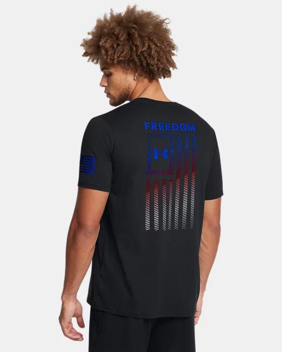 Men's UA Freedom Flag Gradient T-Shirt Product Image