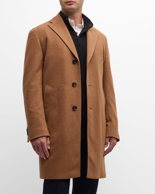 Mens 14.5 Micron Wool Topcoat Product Image