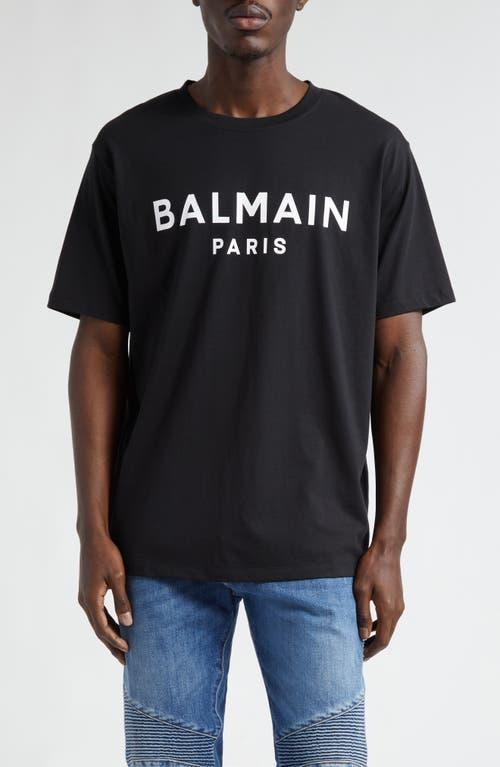 Balmain Organic Cotton Logo Graphic T-Shirt Product Image