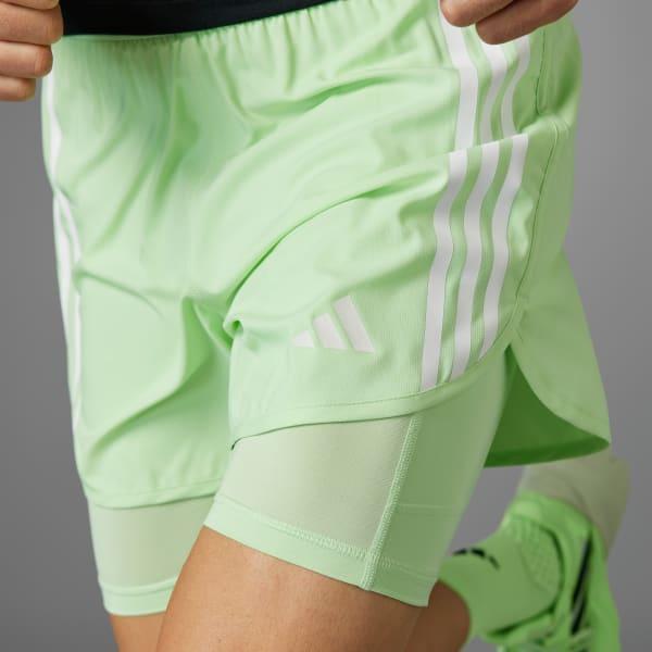 Own the Run 3-Stripes 2-in-1 Shorts Product Image