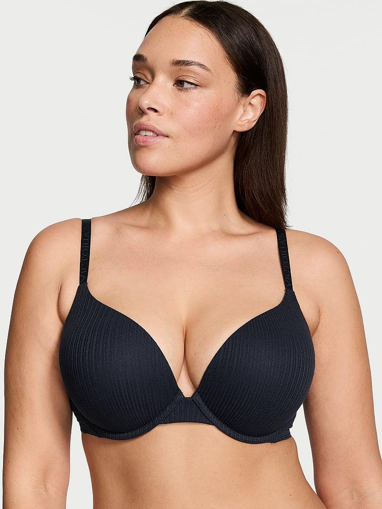 Bombshell Add-2-Cups Push-Up Pointelle Bra Product Image