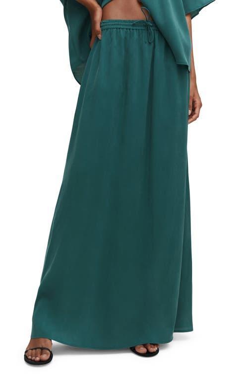 MANGO Drawstring Maxi Skirt Product Image