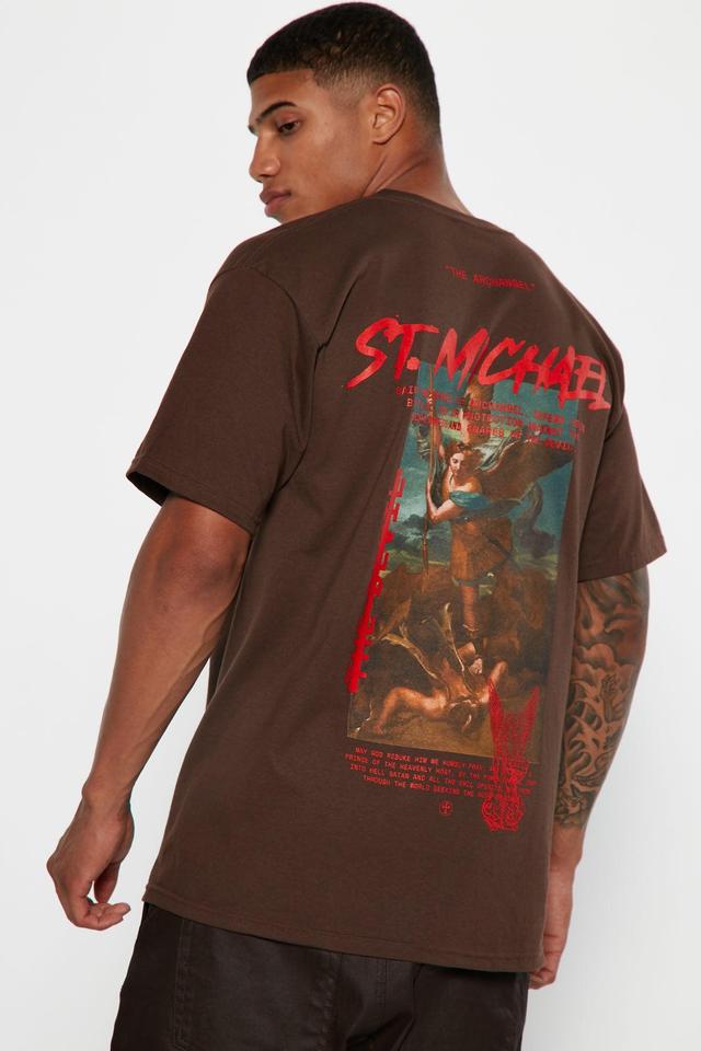 The Archangel Short Sleeve Tee - Brown Product Image