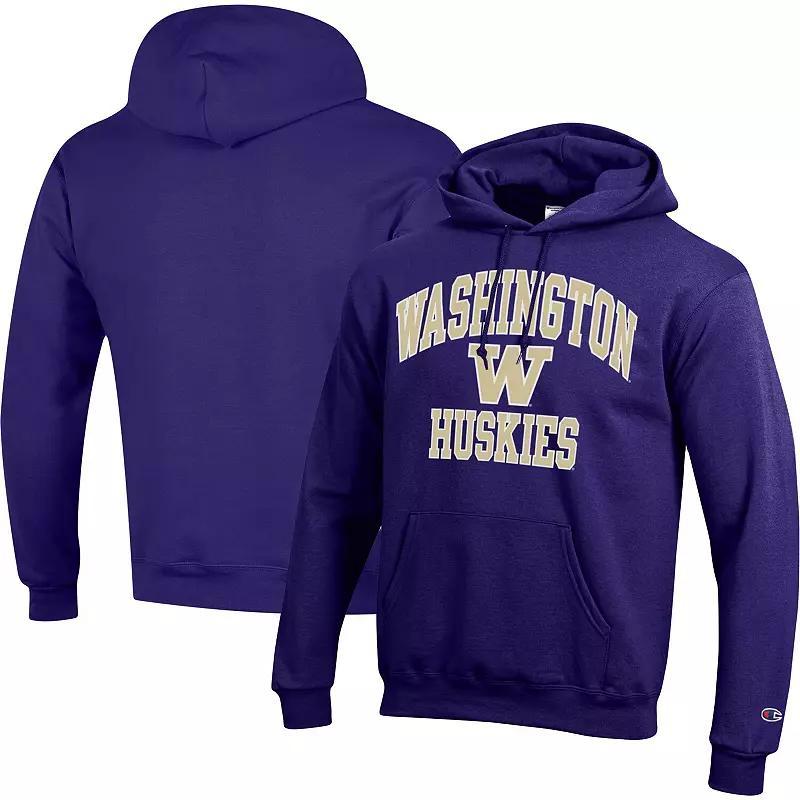 Mens Champion Washington Huskies High Motor Pullover Hoodie Product Image