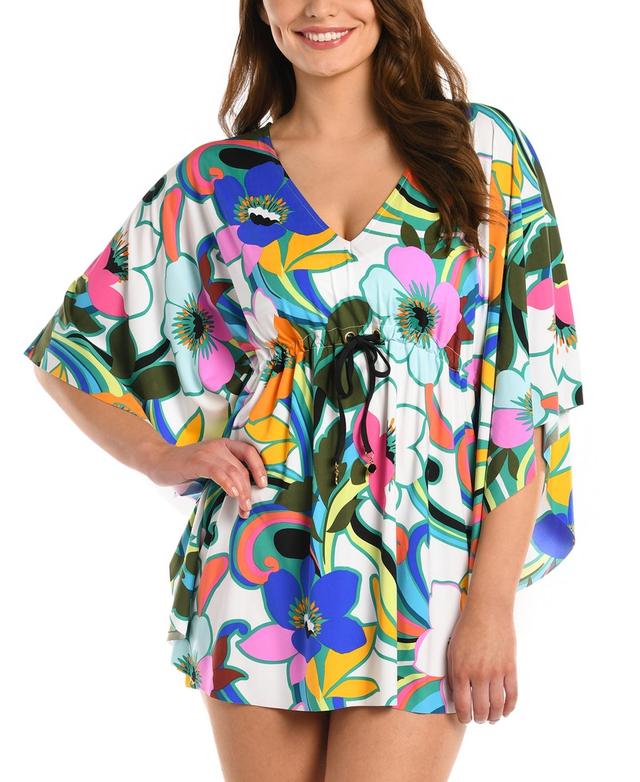 La Blanca Womens Sun Catcher Printed Caftan Cover-Up - Floral Product Image