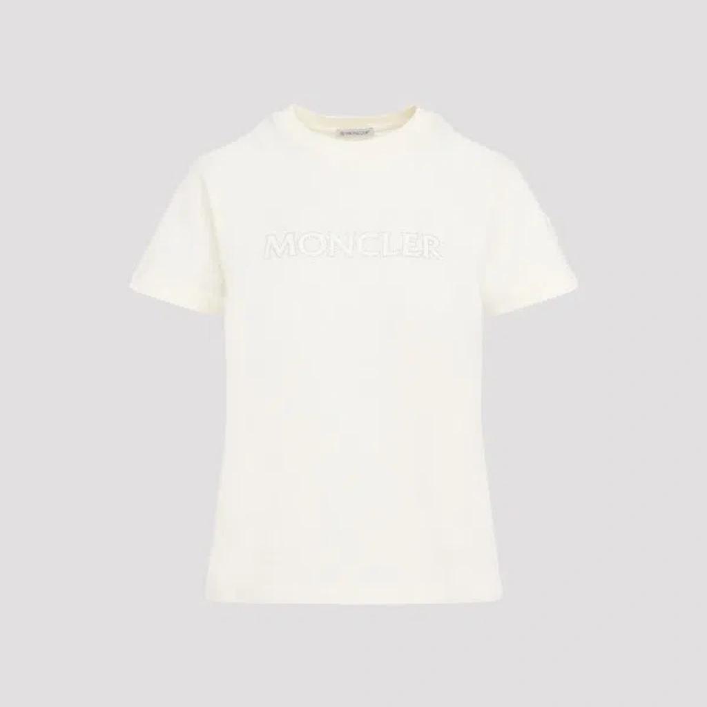 MONCLER T-shirt Xs In White Product Image