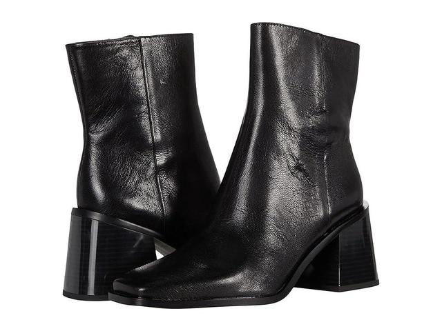 Sam Edelman Winnie Leather Square Toe Booties Product Image