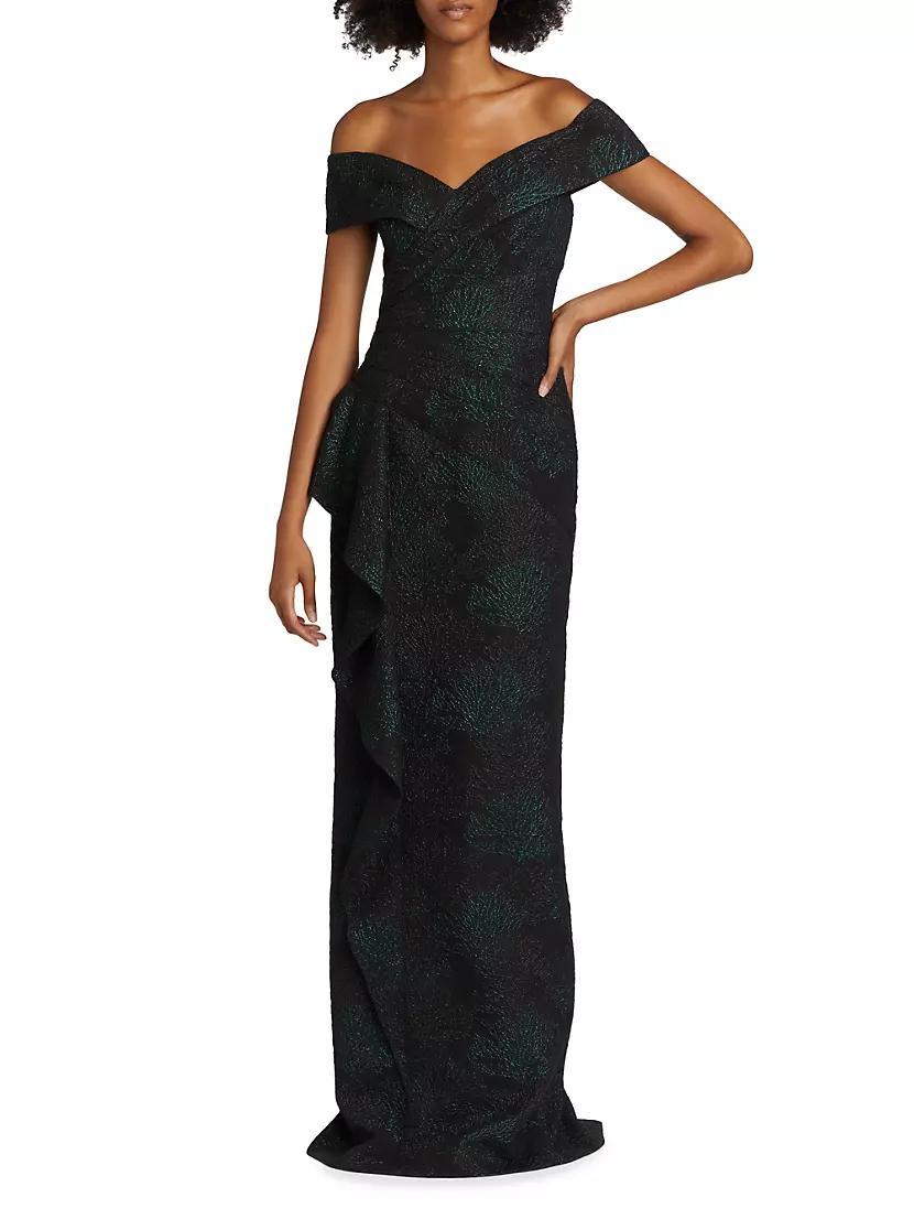 Jacquard Portrait Gown Product Image