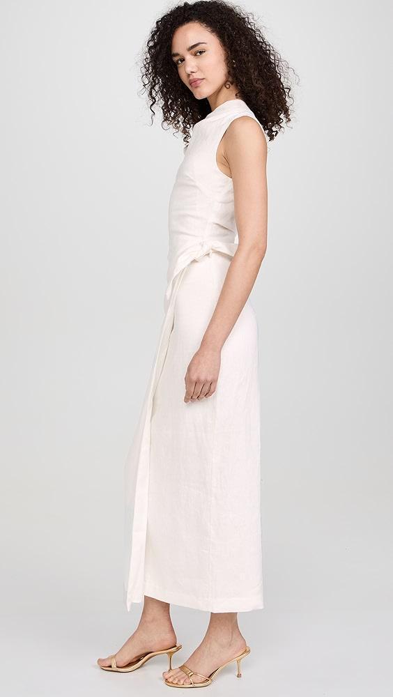 SIR. Tamara Tie Midi Dress | Shopbop Product Image