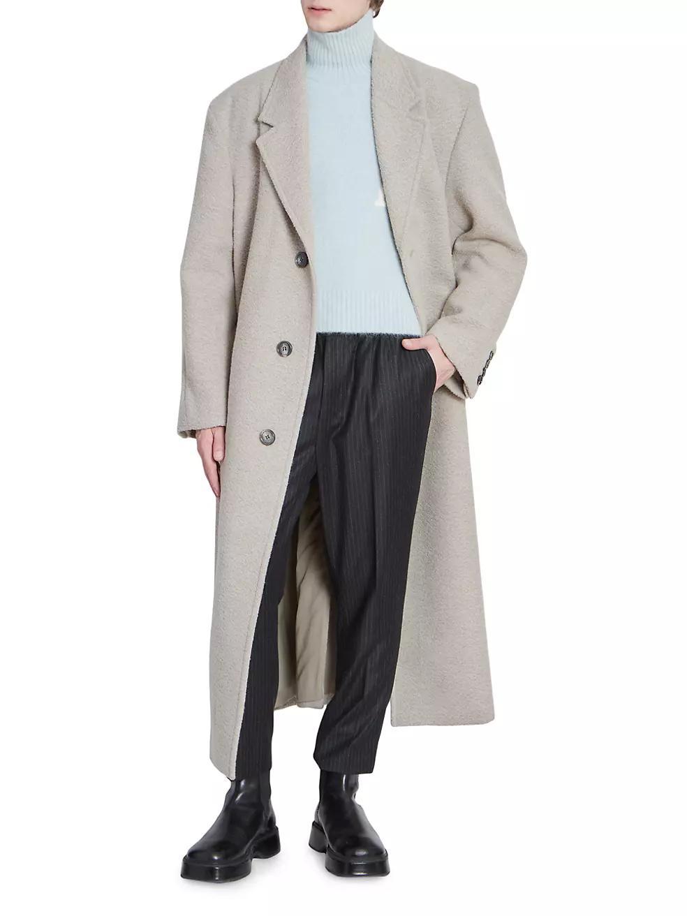 Wool-Blend Oversized Coat Product Image