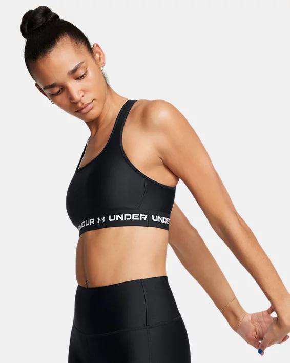 Womens Armour Mid Crossback Sports Bra Product Image