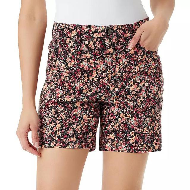 Petite Gloria Vanderbilt Amanda Shorts, Womens Product Image