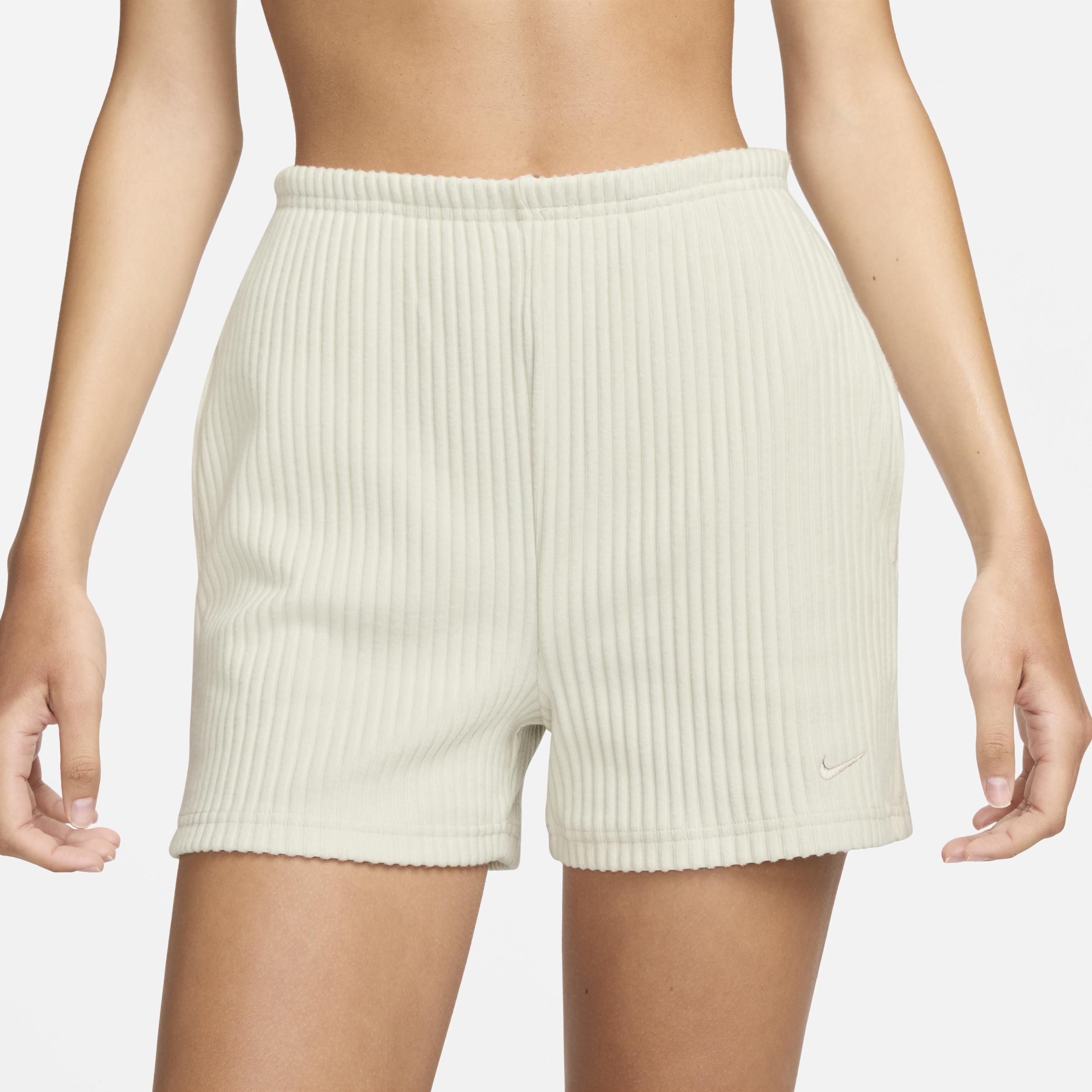 Women's Nike Sportswear Chill Rib High-Waisted Slim 3" Shorts Product Image