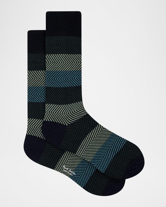 Men's Herman Zigzag Crew Socks Product Image