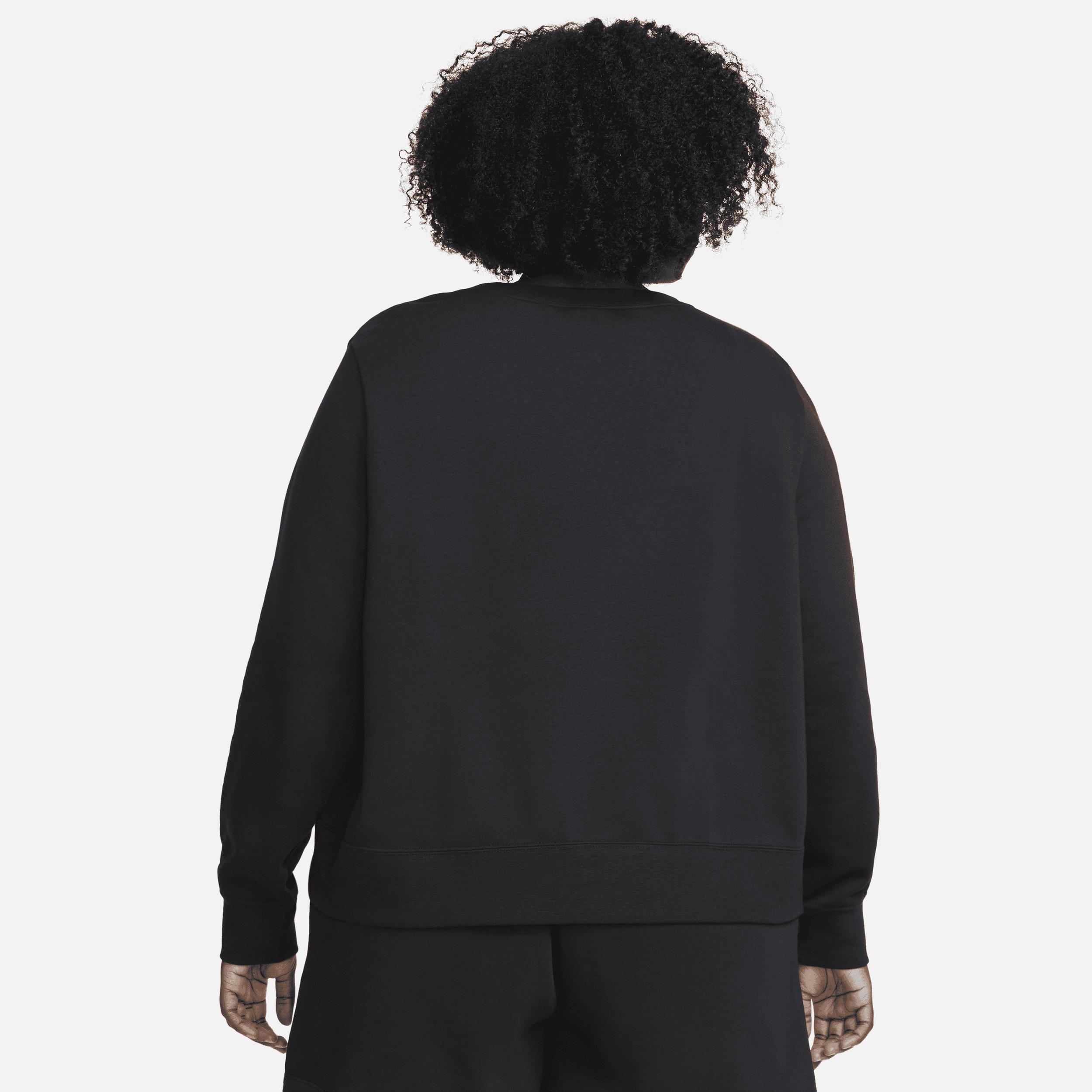 Women's Nike Sportswear Club Fleece Crew-Neck Sweatshirt (Plus Size) Product Image