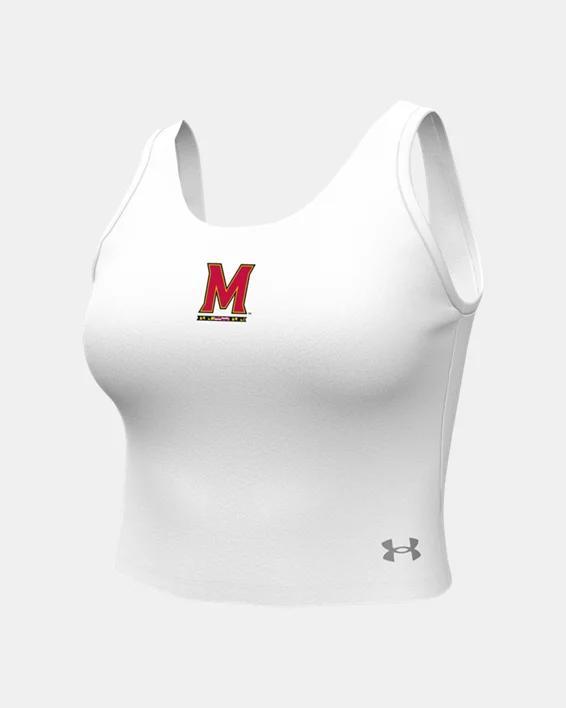 Women's UA Motion Gameday Collegiate Crop Tank Product Image