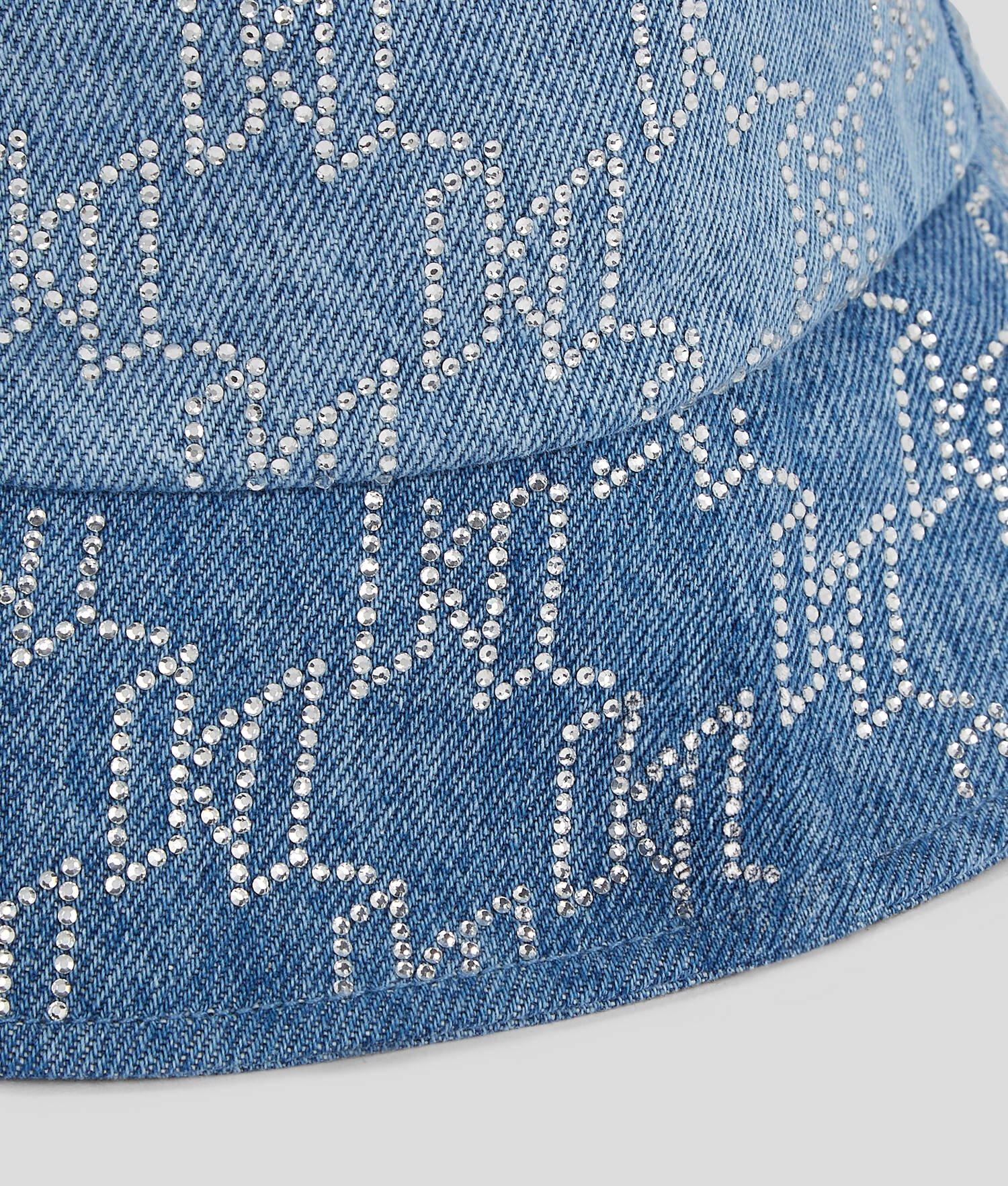 K/MONOGRAM RHINESTONE BUCKET HAT Product Image