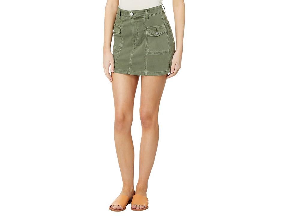 Paige Jessie Skirt w/ Cargo Pockets (Vintage Ivy ) Women's Skirt Product Image