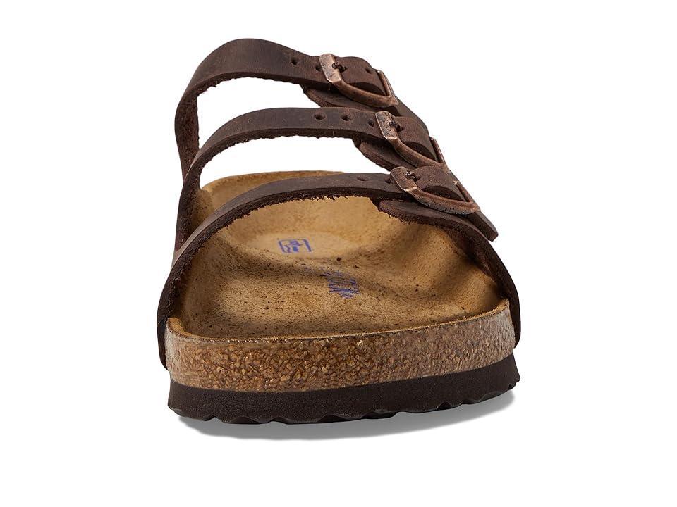 Birkenstock Florida Soft Footbed - Oiled Leather (Habana Oiled Leather) Women's Sandals Product Image