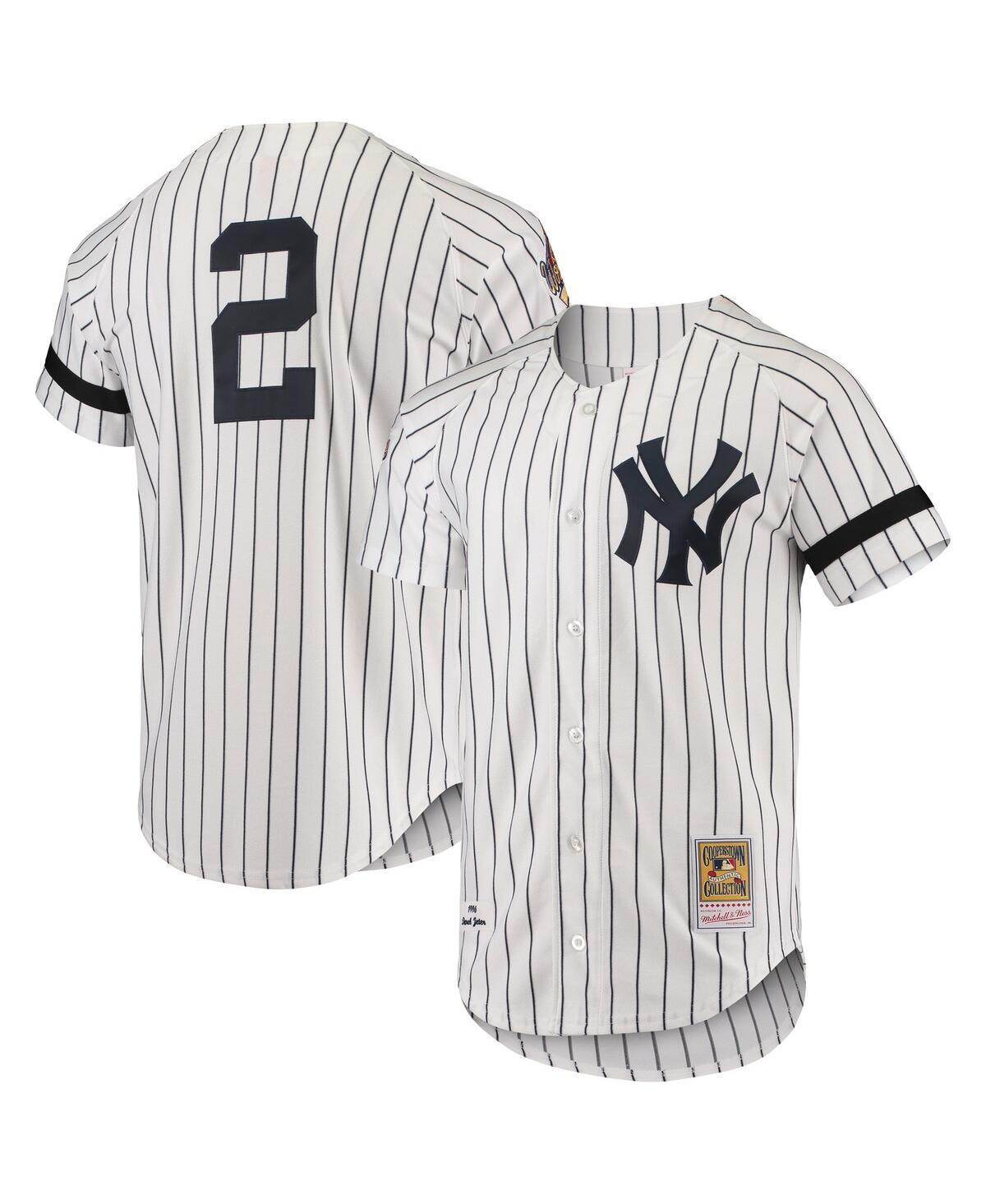 Mens Mitchell & Ness New York Yankees Cooperstown Collection 1996 Authentic Home Jersey Product Image