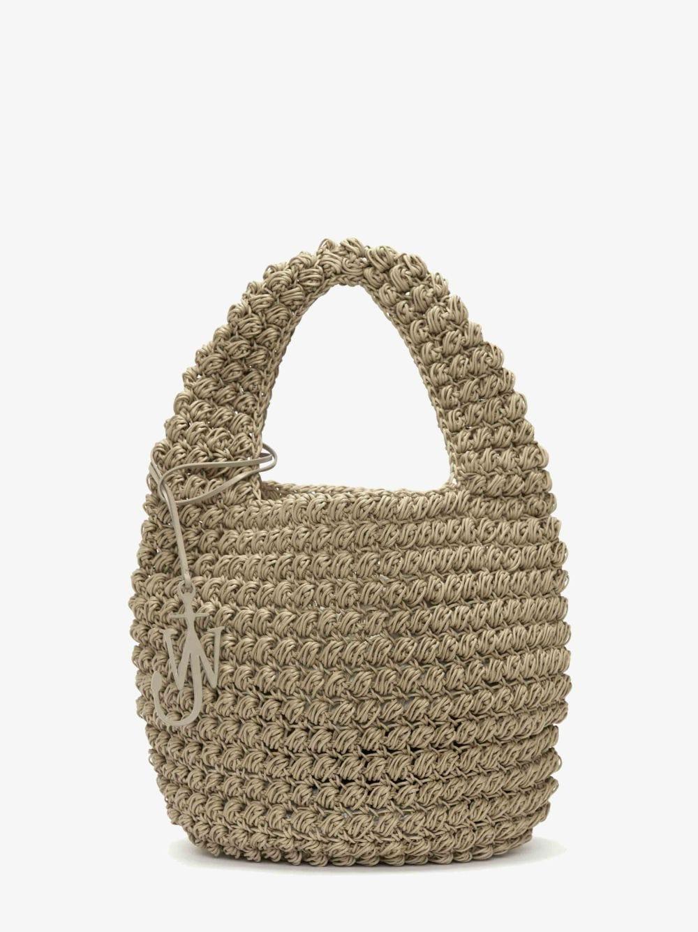 LARGE POPCORN BASKET - TOTE BAG in neutrals | JW Anderson US  Product Image