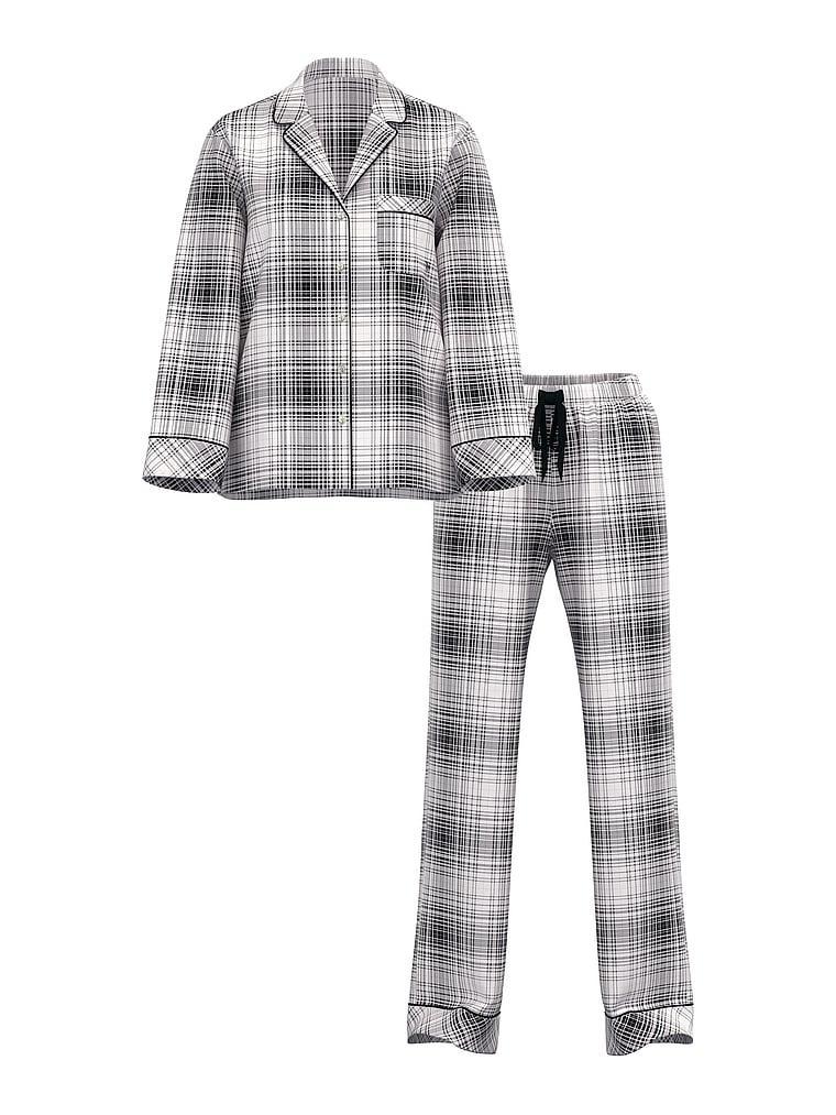 Flannel Long Pajama Set Product Image