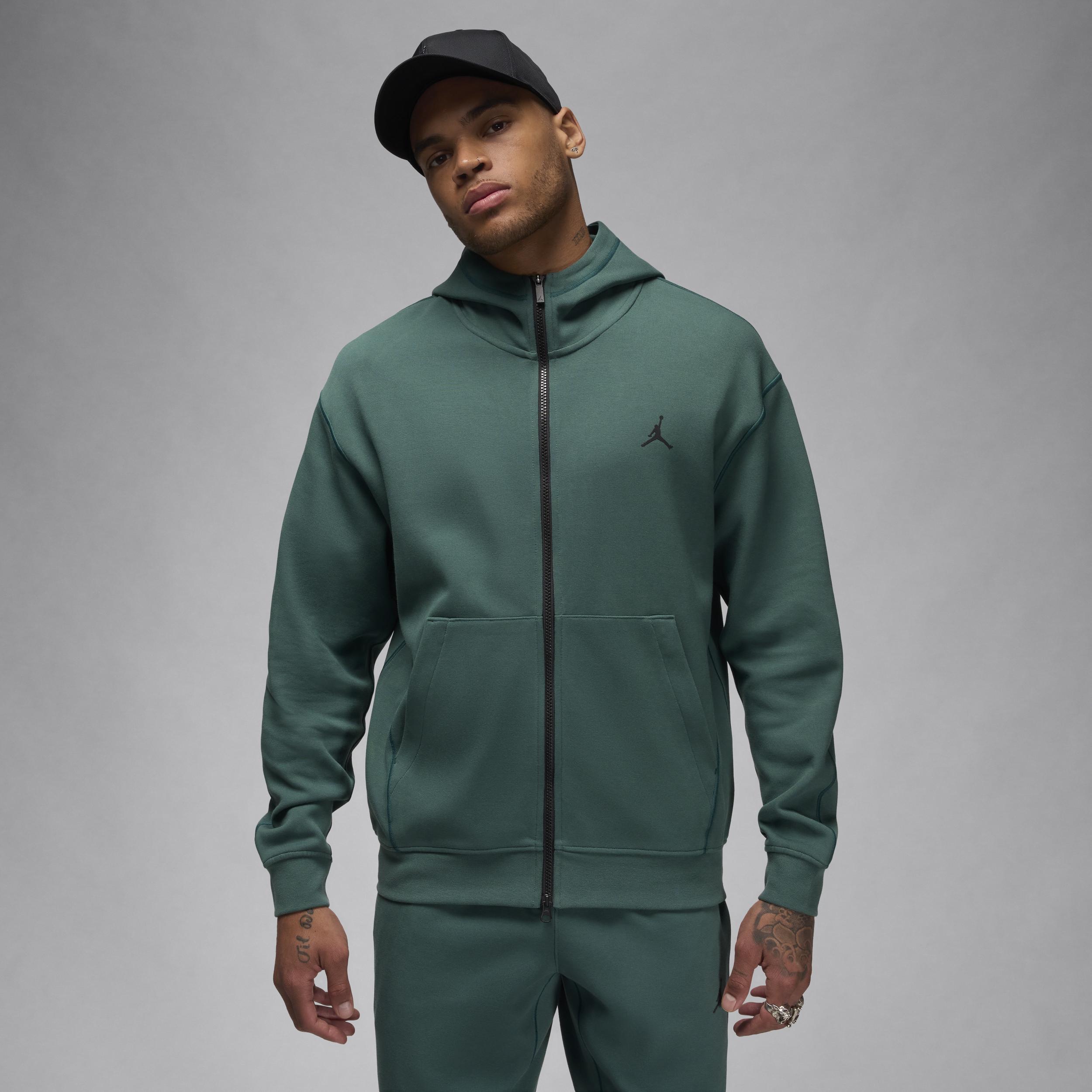 Jordan Sport Hoop Fleece Men's Dri-FIT Full-Zip Hoodie Product Image