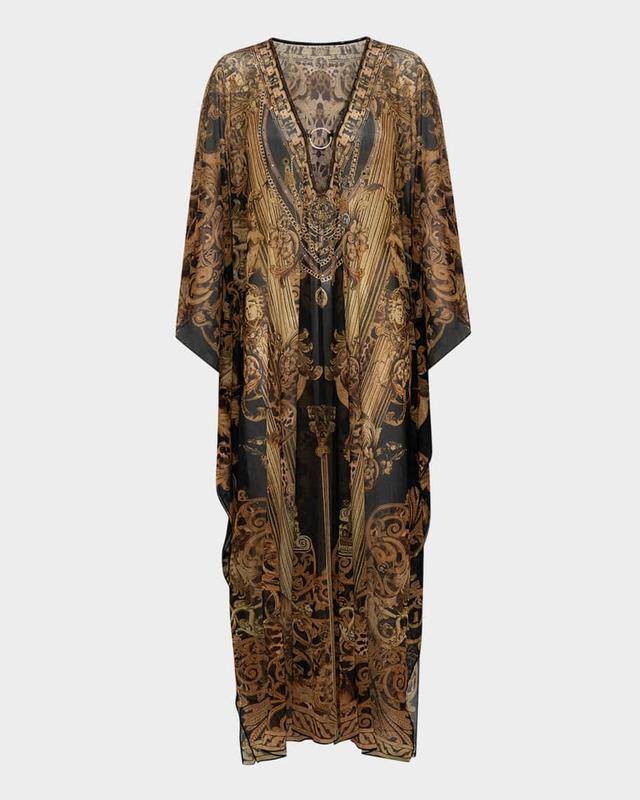 Era of Empires Stretch Mesh Kaftan Product Image