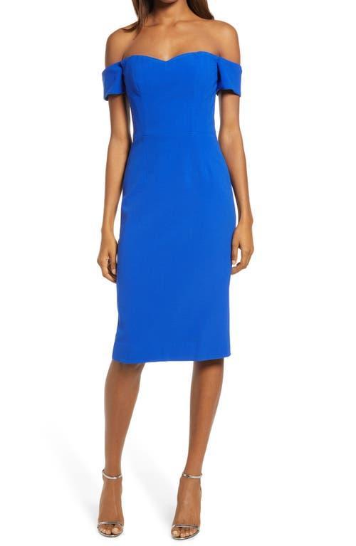 Dress the Population Bailey Off the Shoulder Body-Con Dress Product Image