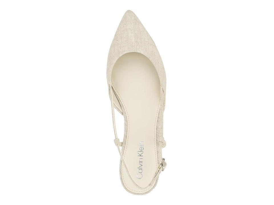 Calvin Klein Stephany (Ivory) Women's Flat Shoes Product Image