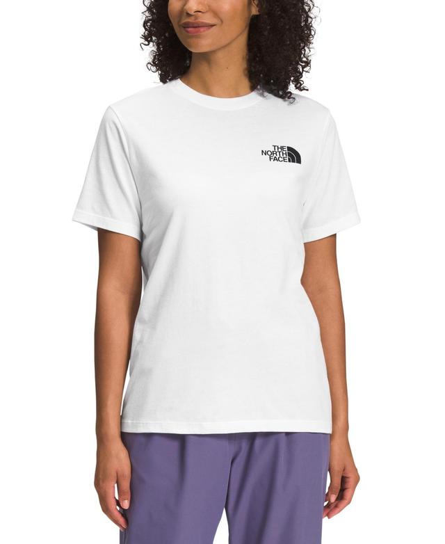 The North Face Womens Nse Box Logo T-Shirt - Tnf Black Product Image