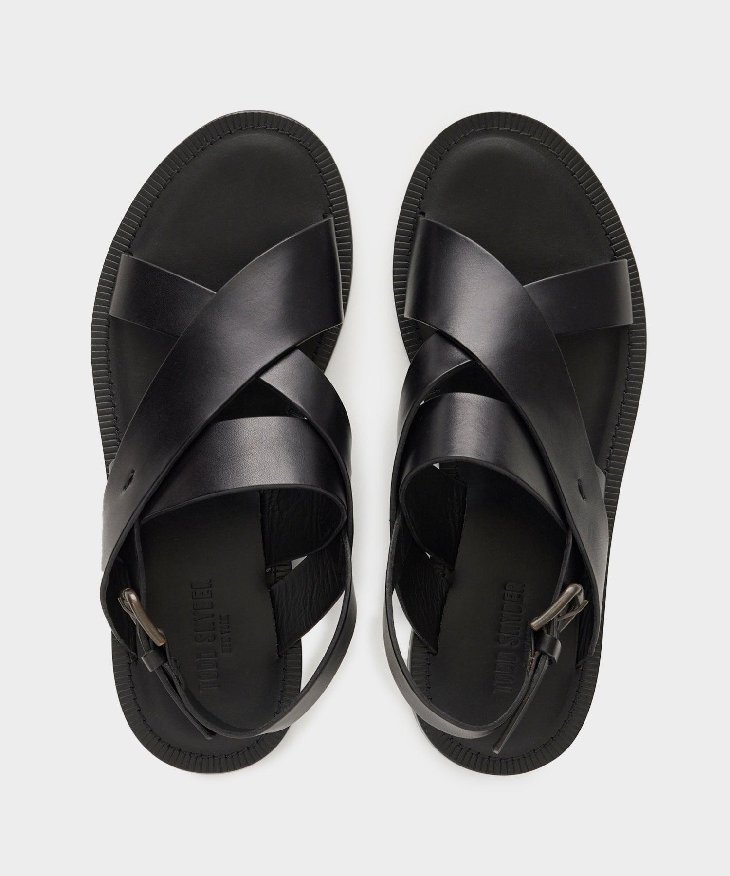 Tuscan Leather Crossover Backstrap Sandal Product Image