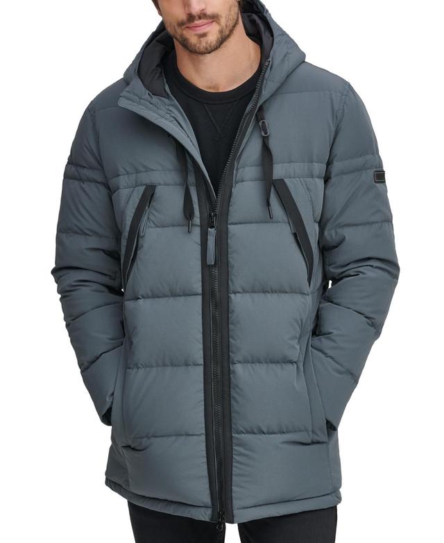 Marc New York Holden Water Resistant Down & Feather Fill Quilted Coat Product Image