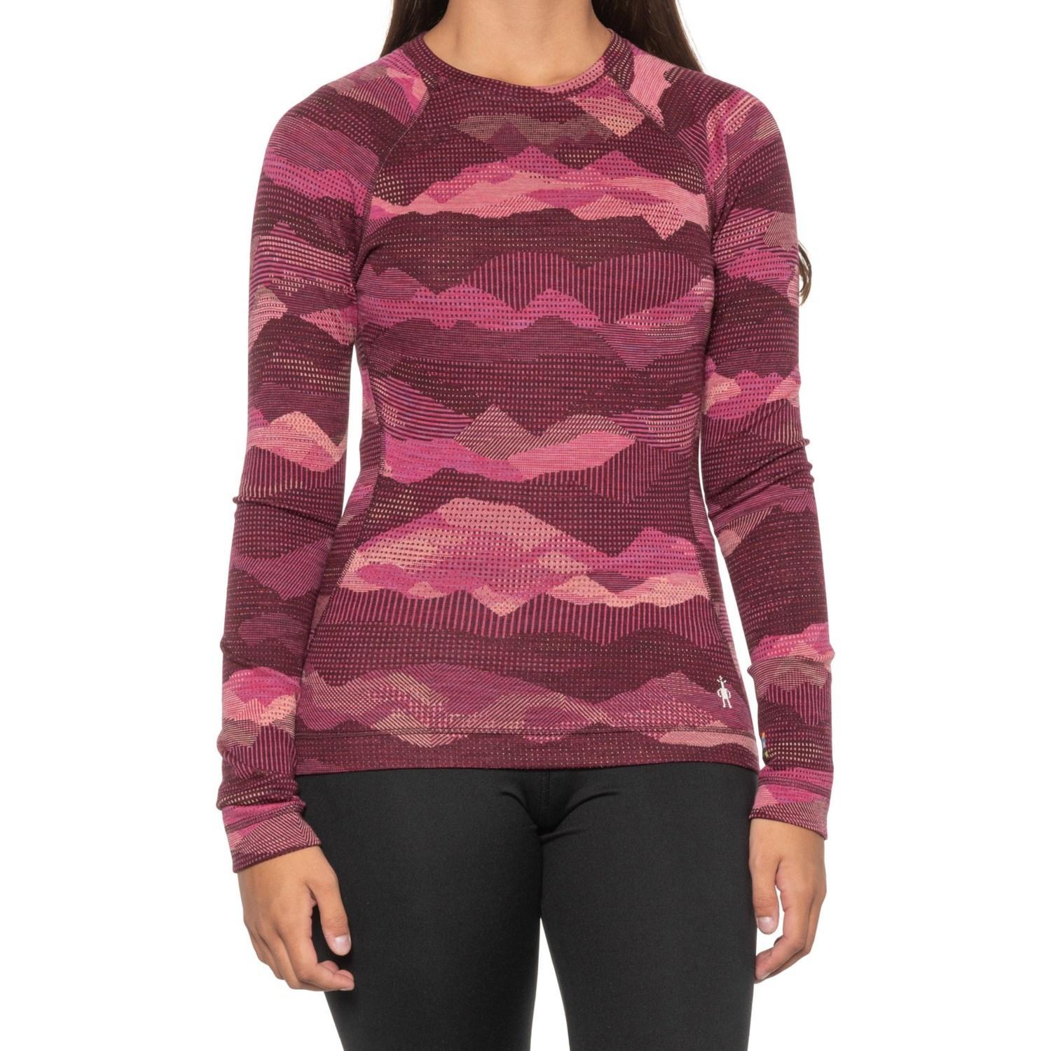 SmartWool Merino 250 Patterned Base Layer Top - Merino Wool, Long Sleeve Product Image