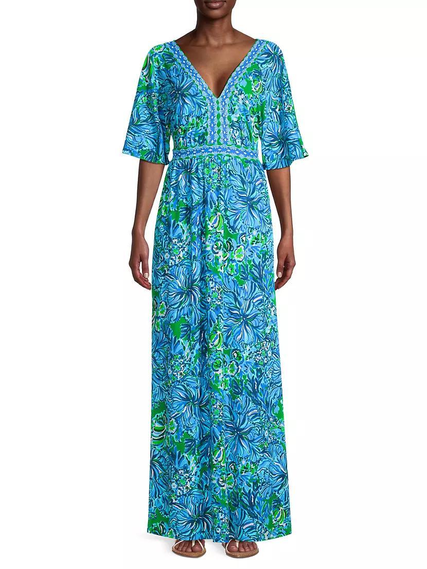 Addison Floral Maxi Dress Product Image