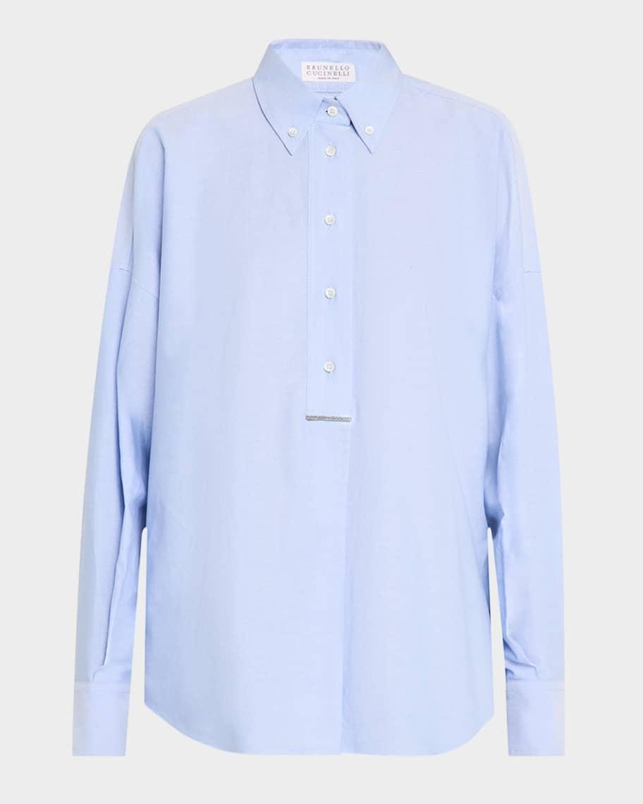 Cotton Oxford Button Down Shirt Product Image