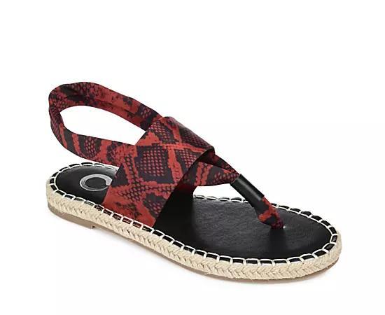 Journee Collection Flin Womens Thong Sandals Product Image