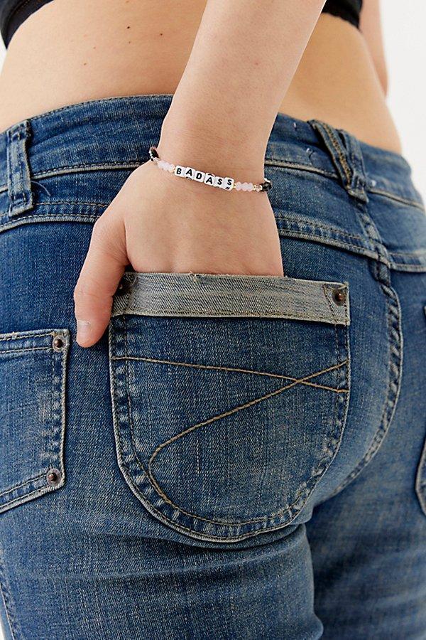 Little Words Project Baddie Beaded Bracelet Womens at Urban Outfitters Product Image