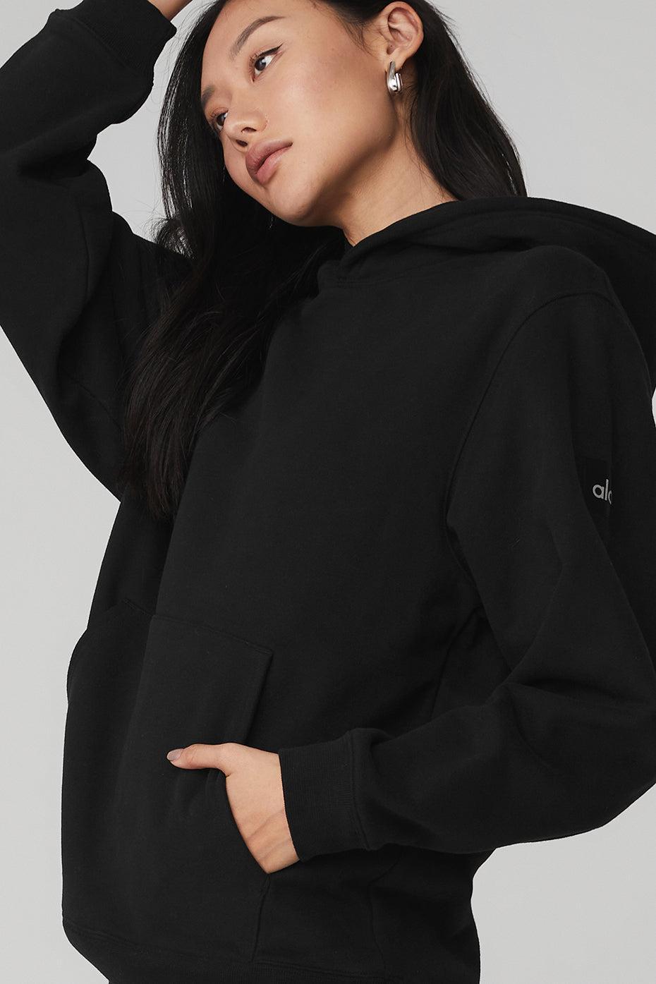 Renown Heavy Weight Hoodie - Black Female Product Image