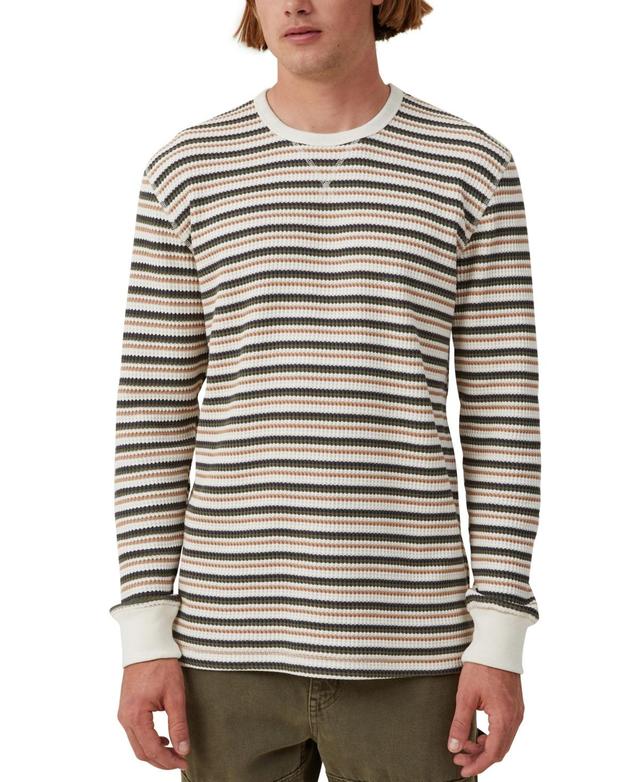 Cotton On Mens Chunky Waffle Long Sleeve T-shirt Product Image