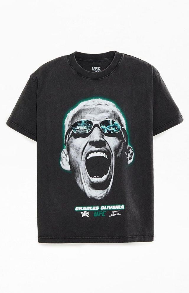 Men's UFC Charles Oliveira Oversized T-Shirt Product Image