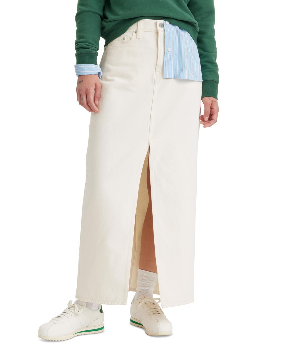 Levi's(r) Premium Ankle Column Skirt (Snowing In LA) Women's Skirt Product Image